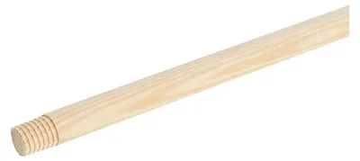 Obrázek produktu pro Edm 120 cm dřevěná násada na smeták se závitem Bürste Braun  Braun, univerzální velikost
