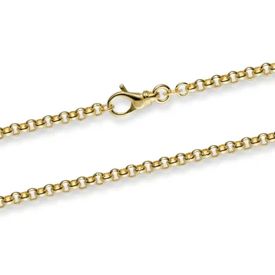 Produktbild von Goldkette Erbskette Länge 55cm - Breite 3,5mm - 585-14 Karat Gold