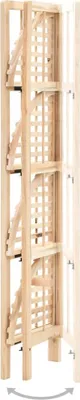Produktbild von vidaXL Rohová polica Cedar 27x27x110 cm