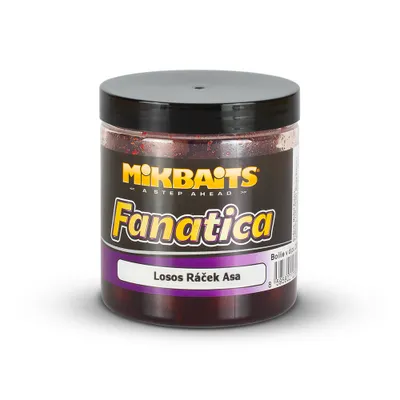 Zdjęcie produktu dla Mikbaits Boilie in Dip Fanatica Salmon Rakacek Asa 250ml 20mm