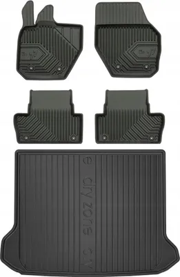 Immagine prodotto di SET 77 Tappetini in gomma e copertura Volvo XC60 1 dal 2008 al 2017
