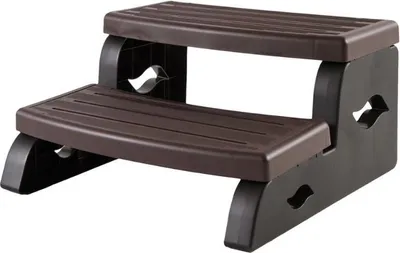 Produktbild von Leisure Concepts DuraStep II Espresso für Whirlpools Einstiegstreppe DuraStep 2 Whirlpooltreppe