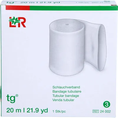 Immagine prodotto di benda tubolare tg 20 m misura 3 per il fissaggio di medicazioni di ferite, 1 pz. Benda