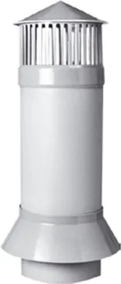 Produktbild von Dachentlüftung, Entlüftungssystem - DN-160-1000mm - 9-3061-000-40-01-03+Flansch