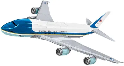 Produktbild von COBI Boeing 747 Air Force One, Bausatz, 9 Jahr(e), 1087 Stück(e)