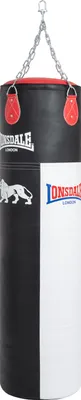 Zdjęcie produktu dla Worek treningowy z imitacji skóry FENGATE czarny/biały/czerwony 150 cm Lonsdale
