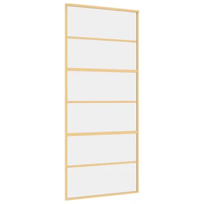 Produktbild von Schiebetür Golden 90x205 cm ESG-Klarglas und Aluminium