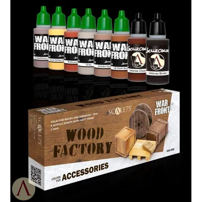 Produktbild von Wood Factory Paint Set (8x17ml)