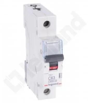 Zdjęcie produktu dla Legrand TX3, Miniaturowy wyłącznik, Typu C, IP20, 240 - 415 V