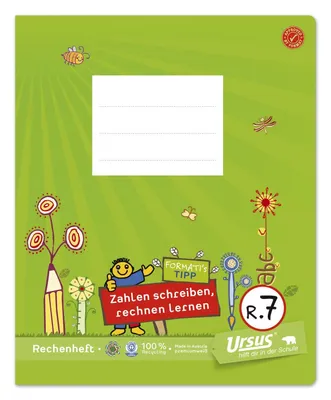 Productafbeelding van Formati 060561067: Rekensomboekje, formaat kwart, 20 bladen, 80 g/m², 15x20 mm, geruit