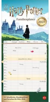 Produktbild von Harry Potter Familienplaner 2027
