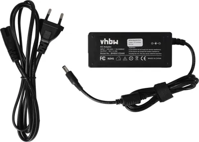 Produktbild von vhbw Netzteil kompatibel mit Acer Travelmate 521T, 602TER, 600TER, 522, 521TXV, 602, 600, 521TE, 525, 529TXV, 525TXV, 527TXV Notebook - 200 cm, 60 W