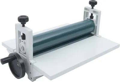 Immagine prodotto di Macchina laminatrice manuale a freddo - Laminatrice a freddo - Larghezza di laminazione massima: 35 cm - Ideale per foto, poster e stampe a getto d'inchiostro - Funziona senza elettricità