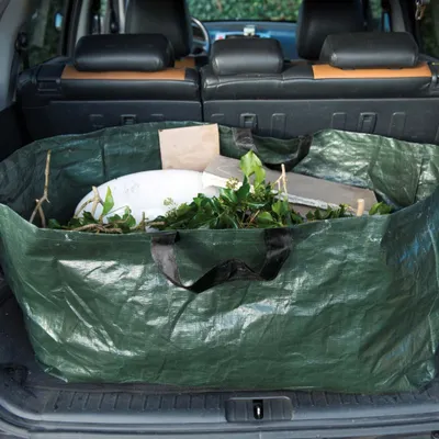 Produktbild von Nature Gartenabfallsack Rechteckig 225 L Grün
