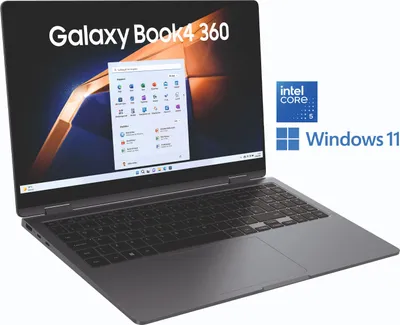 Produktbild von Samsung Galaxy Book4 360 (15,6", Intel® Core™ 5, 16 GB, Intel®), Intel Core 5, 1,4 GHz, 39,6 cm (15.6"), 1920 x 1080 Pixel, 16 GB, 512 GB