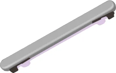 Image de Samsung, bouton de volume pour Samsung Galaxy Z Flip 6 Original, Gris