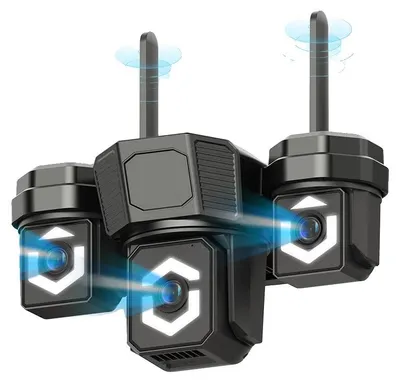 Produktbild von Überwachungskamera, KI-Menschenerkennung, IP66 wasserdicht, WiFi