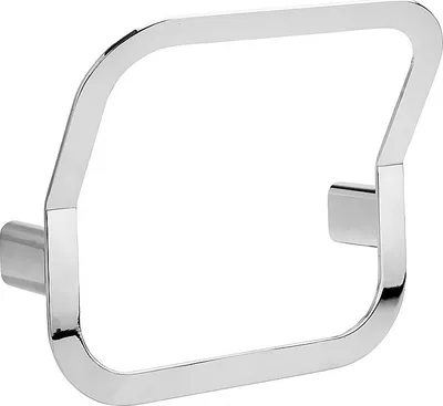 Produktbild von BORGANIC Handtuchring Edelstahl poliert 250x220x125 mm für Bad & Küche >> zum Bohren