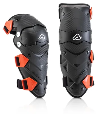Obrázek produktu pro Dětské chrániče kolen ACERBIS Impact EVO Junior homologované černá/červená