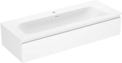 Immagine prodotto di Mexen Orio mobile da bagno 120 cm con lavabo Vela, 1 cassetto, bianco opaco - 91A10-12023-1-BF01-W23M01