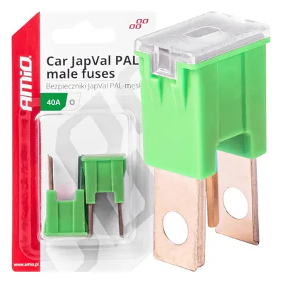 Immagine prodotto di JAPVAL PAL Fusibili auto maschio 40A, 2 pezzi in blister