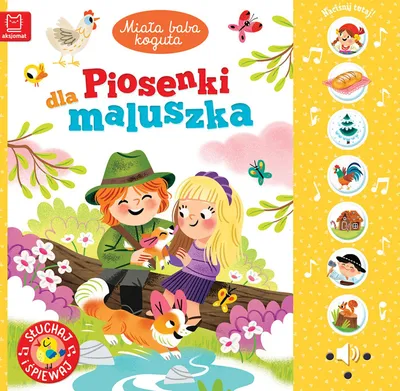 Produktbild von Piosenki dla maluszka Miała baba koguta / Aksjomat