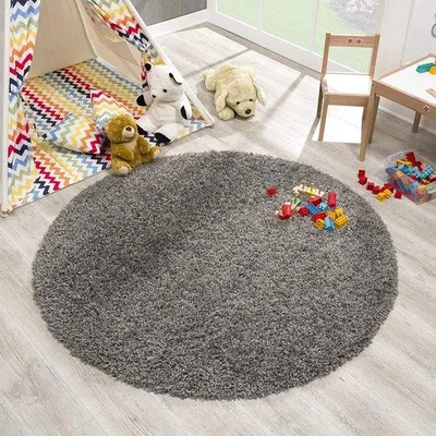 Produktbild von Famanu Kindertapete Teppich für Kinderzimmer – weicher Kinderteppich