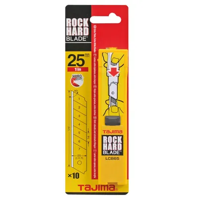 Image de Étui plastique de 10 lames 25 mm