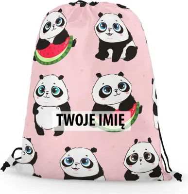 Zdjęcie produktu dla WORKO-PLECAK DZIECIĘCY z Twoim imieniem Panda 152