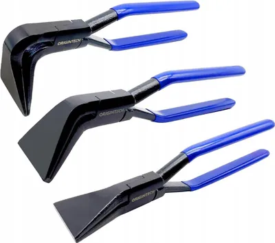 Produktbild von ELMAX | Abkantzange,  3x, 45°, 90°, 180°, Maulbreite 60 mm, Falzzange Gerade Abgewinkelt, Blechzange