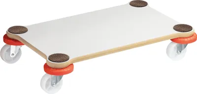 Produktbild von WAGNER Transporthilfe PROTECT EXTREME - 52 x 32 x 10,5 cm, Melamin, Rollen Ø 63 mm, Kantenschutz, Tragkraft 200 kg - 20136301
