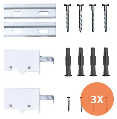 Produktbild von 3x sossai Dexo Schrankaufhänger Komplett-Set