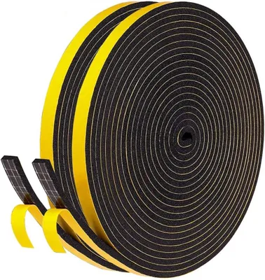 Produktbild von Dichtungsband selbstklebend, 6 x 3 mm, 20 m, für Türen und Fenster