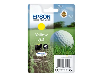 Zdjęcie produktu dla Wkład atramentowy Epson 34 żółty (Y) (około 300 stron)