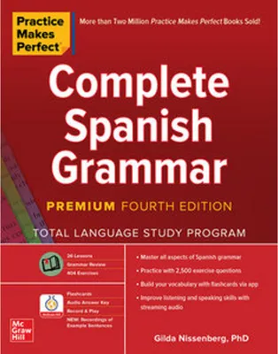 Obrázek produktu pro Practice Makes Perfect: Complete Spanish Grammar, Premium
