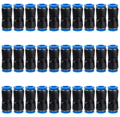 Productafbeelding van Pneumatische snelkoppelingen, 8 mm, 30 stuks, voor pneumatische systemen