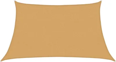 Zdjęcie produktu dla vidaXL Markiza 160 g/m² Trapez jasnoszary 3/4x2 m HDPE