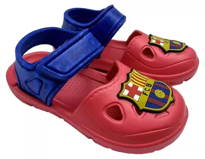 Produktbild von FC Barcelona Kinder Sandalen mit Klettverschluss 2300007504 Größe 26 Mehrfarbig