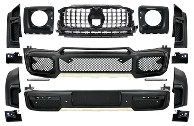 Immagine prodotto di Kit carrozzeria con paraurti e calandra per Mercedes Classe G W463 2018+ (passaruota).