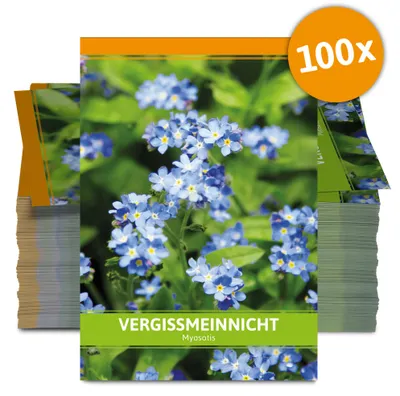 Produktbild von Vergissmeinnicht für Werbezwecke (100 Tütchen) | Vergissmeinnichtsamen von FLORTUS