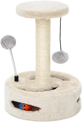 Produktbild von Kleine Sisal Katentrainingstunnel für kleine Kätzchen mit Bungelband