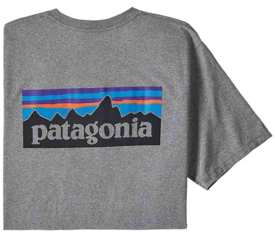 Image de T-shirt Patagonia P-6 Logo Responsibili-Tee pour Homme