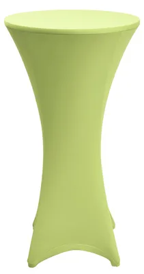 Produktbild von Beautissu Stretch Stehtisch Bistrotisch Husse, Ø80-85cm, Grün