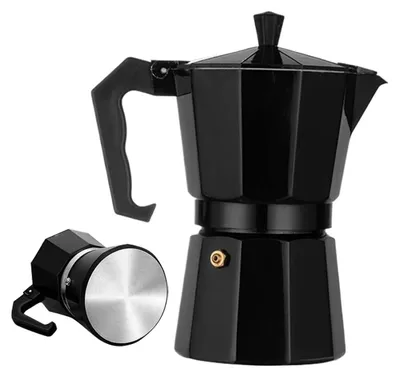 Image de Cafetière en aluminium pour camping et pour la maison
