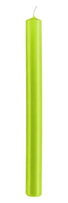 Produktbild von Stabkerzen Limonegrün 300 x Ø 30 mm, 6 Stück