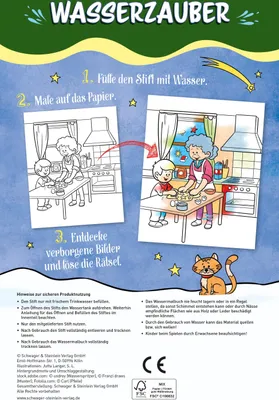 Produktbild von Weihnachten Wasserzauber Malbuch