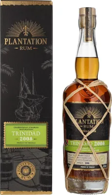 Produktbild von Plantation Rum TRINIDAD 2008 Chardonnay Maturation Edition 2021 49,6% Vol. 0,7l in Geschenkbox