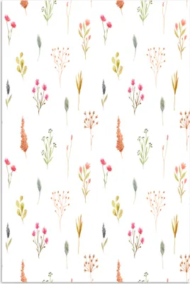 Produktbild von MuchoWow® Poster Blumen - Pflanzen - Collage 120x180 cm - Kunstposter
