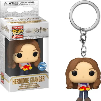 Produktbild von Harry Potter - Hermione Hermine Granger Holiday Special Edition - Schlüsselanhänger Funko Pocket POP! Keychain
