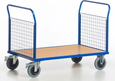Produktbild von Rollcart Gitter-Doppelstirnwandwagen 850x500mm mit 500kg Tragkraft